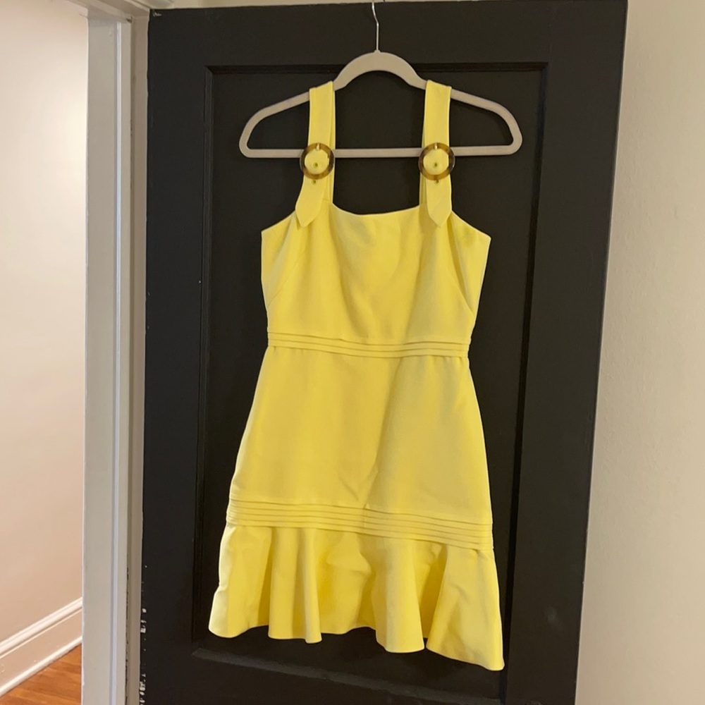 Yellow Mini Dress